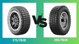 Tire Size 27570r18 vs 29570r18 [upl. by Annaerdna]