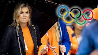 ‘Koningin Maxima deelt persoonlijk verhaal met Olympische wielerploeg’ [upl. by Nbi]