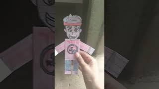 Boneco do enaldinho de papel TonyArts [upl. by Hanan]