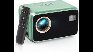 TMY Smart Portable Projector Review – Pros amp Cons – 400 ANSI Movie Projector [upl. by Nore101]