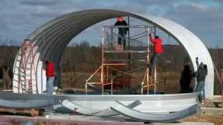 90 Starting on the Steel Quonset [upl. by Lynd]