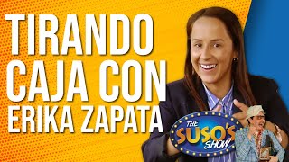 Así llegó ERIKA ZAPATA a la televisión nacional TheSusosShow [upl. by Boaten]