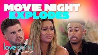 Movie Night rocks the strongest couple in the Villa  Love Island Australia 2024 [upl. by Asilav910]