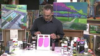 Liquitex Acrylic Professional vs Basics [upl. by Ardnohs]