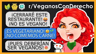 quotVEGANA CON DERECHO QUIERE CERRAR UN RESTAURANTE VEGETARIANOquot rVeganosConDerecho [upl. by Saticilef]