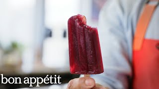 How to Make Boozy Ice Pops  Cook Like a Pro  Bon Appetit [upl. by Rego]