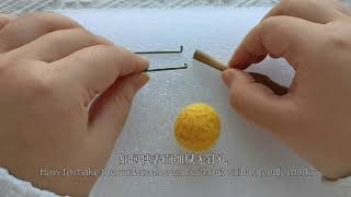 Wool Felt Tutorial for Beginners [upl. by Sirod273]