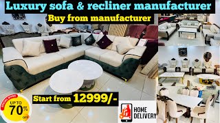 Best luxury furniture manufacturer in Hyderabad start from 12999 Ali furniture amp recliners [upl. by Yesnil701]