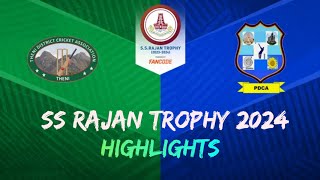 Theni vs Perambalur  SS Rajan Trophy T20 Tournament 2024  Highlights  Iyarkaiadiyan [upl. by Glenine732]