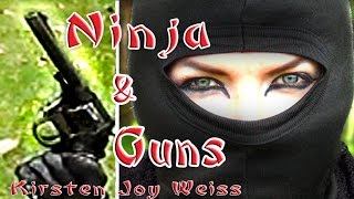 Ninjas amp Guns  DIVE ROLL TRICK SHOT  Kirsten Joy Weiss [upl. by Corine]