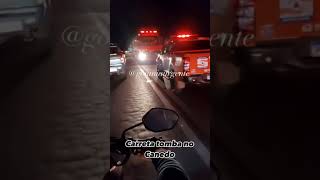 Motorista de Carreta perde o controle sai da pista e tomba na GO536 em Senador Canedo [upl. by Adnylam759]