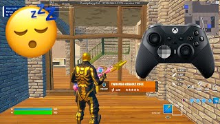 Xbox Elite Series 2 Controller ASMR😴 Fortnite Tilted Zone Wars Gameplay 4K [upl. by Turtle658]