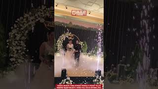 Kundali Bhagya Fame actress Twinkle R Vasisht Tullis weddingsbollywood kundalibhagya viralvideo [upl. by Neelrac]