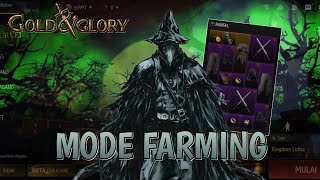 Gameplay Plague Doctor Mode Farming  Gold And Glory Indonesia 🇮🇩 [upl. by Niroht]