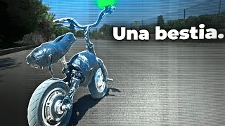 Le pongo 2 MOTORES DE PATÍN a una BICI DE BEBÉ [upl. by Parthena779]