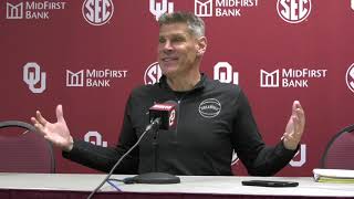 Oklahoma HC Porter Moser press conference PreStetson  11152024 [upl. by Cord]