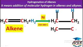 L11  Reaction of Alkene  Ch12  10th Chemistry [upl. by Ennaerb438]