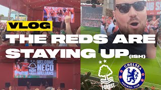 PREMATCH PARTY AS FOREST EDGE CLOSER TO SURVIVAL  MATCHDAY VLOG Nottingham Forest Mist Rolling In [upl. by Ilak621]