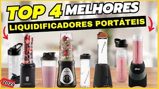 Os 4 Melhores Mini Liquidificadores Portáteis BomBarato I Qual Liquidificador Blender Comprar 2024 [upl. by Aiekram]