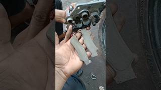 Super Splendor bs6 brake shoe changeyoutubeshorts [upl. by Gathard545]