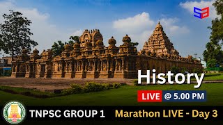 LIVE 500 PM TNPSC Group 1 Marathon Session  History Day 3 Mughals Marathas Bahmani kingdom [upl. by Hannad]