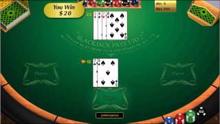 888 Casino Blackjack Preview [upl. by Essam444]