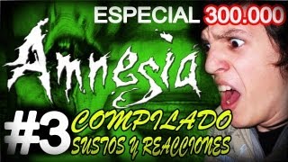 AMNESIA ESPECIAL 300000 SUBS  COMPILADO DE SUSTOS 3 Y MOMENTOS GRACIOSOS  CON ALFREDITO [upl. by Orola]