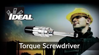 IDEAL Torque Screwdriver [upl. by Akaya951]