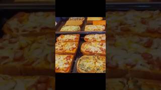 Pizza dari roti tawar  toast keju sosis japanesefood [upl. by Nadoj]