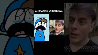 Disappointment Thomas Sanders Vine ORIGINAL vs ANIMATED [upl. by Nnaassilem]