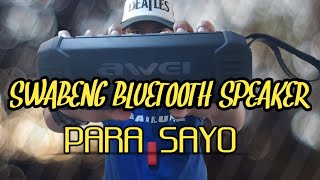 AWEI Y280 BLUETOOTH SPEAKER UNBOX AND SOUND TEST [upl. by Voe324]