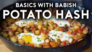 Potato Hash  Basics with Babish [upl. by Lellih]