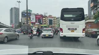 Driving through Hanoi admiring the streets buildings and vibrant local life [upl. by Dexter677]