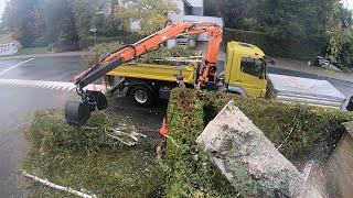 Wir haben uns einen LKW gekauft Große Spitzen in kleinem Garten [upl. by Ettennod257]