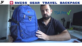 Swiss Gear Travel Backpack  TSA Laptop Scan Ready [upl. by Irret]