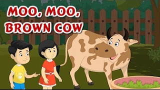 Moo Moo Brown Cow  English Nursery Rhymes  Songs For Children  Best Buddies [upl. by Caldeira]