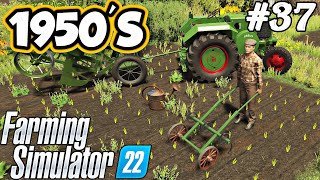 1950S Manual weeder Watering vegetables New planter Corn sowing FS 22 Selendra Ep 37 [upl. by Enisamoht391]