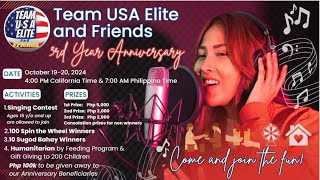 HAPPY 3rd ANNIVERSARY TEAM USA ELITE amp FRIENDS [upl. by Avehsile]