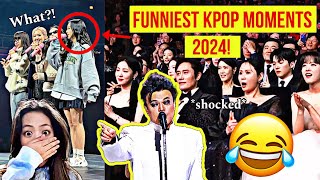 Funniest Kpop Moments 2024 [upl. by Ditter]