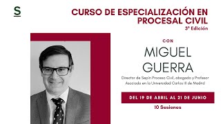 Tardes procesales con Miguel Guerra 3ª Ed [upl. by Nels20]