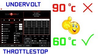 How To Undervolt Your Laptop CPU With ThrottleStop [upl. by Aicilanna]