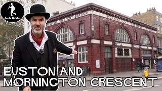 Euston and Mornington Crescent Splendidly Spiffing London Walking Tour [upl. by Anais704]