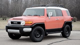 2013 Toyota FJ Cruiser  WR TV POV Test Drive [upl. by Ennaitsirhc]