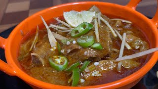 Nihari recipe  Quick way to cook Delhi ki famous Nihari at home with zaika Ghar ka [upl. by Enninaej836]