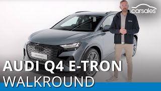 2024 Audi Q4 etron Walkround  Up close and personal with Audi’s first sub90K electric SUV [upl. by Myles229]