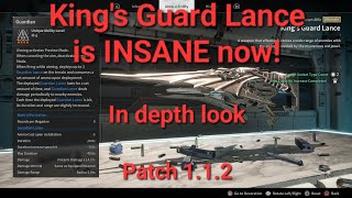 Kings Guard Lance is insane now [upl. by Perdita943]