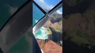 Footage of the MD 500E N633JH Tour helicopter crash at Honopū Beach Kaua‘i Hawaii on Feb 27 [upl. by Glaser]