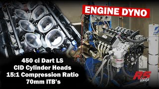 900 HP Naturally Aspirated LS on an Engine Dyno  NO NITROUS  RS Garage [upl. by Weisberg]