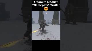 Arcanum Modlist quotGameplayquot Trailer 😍 skyrim skyrimanniversary elderscrolls shorts [upl. by Figueroa]