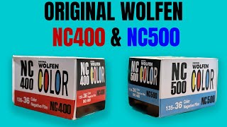 Original Wolfen ORWO NC400 amp NC500 REVIEW [upl. by Livingstone889]